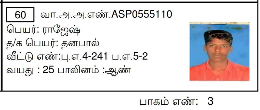salem local body election vote election officers 